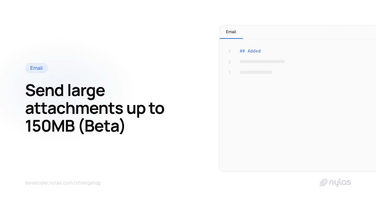 Large attachments (Beta)