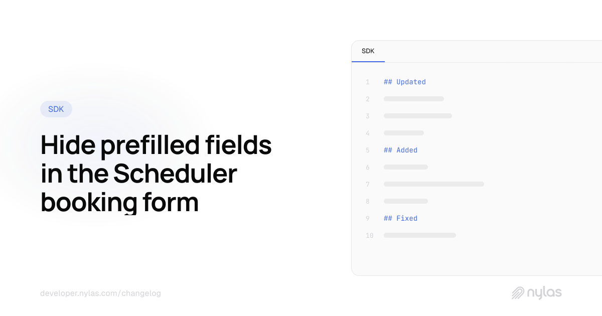 @nylas/react v3.2.17 & @nylas/web-elements v2.6.0